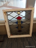 STAINED GLASS WINDOW PANE