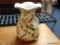 TALL FLORAL PAINTED VASE