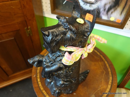 CAST IRON SCOTTIE DOG