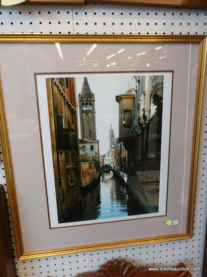 FRAMED CANAL IMAGE