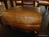 LEATHER OTTOMAN