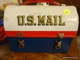 US MAIL MR ZIP METAL LUNCH BOX