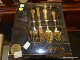 ROGERS ROYALTY GOLD PLATED FLATWARE