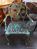 VINTAGE GREEN PATIO CHAIR