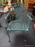 VINTAGE GREEN PATIO CHAIR