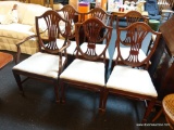 VINTAGE HEPPLEWHITE DINING CHAIRS