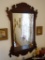 (RIGHT BED) MAHOGANY CHIPPENDALE STYLE MIRROR- 24