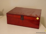 (OFFICE) CHERRY DOCUMENT BOX