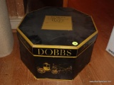 (UP BED) VINTAGE DOBB'S MAN'S FELT HAT-SIZE 7 3/8THS WITH ORIGINAL BOX