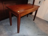 (DEN) CHERRY LIFT TOP PIANO STOOL- 30