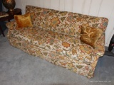 (DEN) FLORAL UPHOLSTERED SLEEP SOFA-74