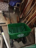 (SHED) WALK BEHIND SCOTTS 2000 LAWN SPREADER