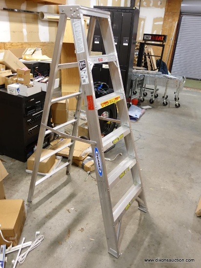 (LD) WERNER 6 FT ALUMINUM LADDER