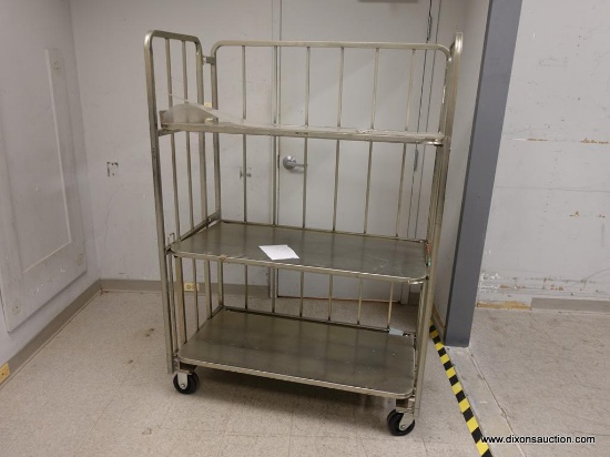 (STOR) CANNON EQUIPMENT STAINLESS STEEL CART