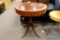 PEDESTAL DRUM TABLE