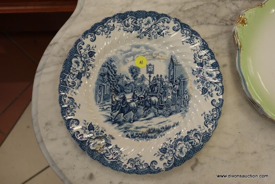 JOHNSON BROS IRONSTONE TRANSFERWARE PLATE