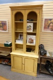 RUSTIC YELLOW CABINET