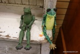 DANGLING LEG FROG FIGURINES