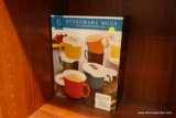 STONEWARE MUGS SET