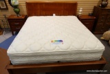 SERTA KING SIZE MATTRESS AND BOX SPRING