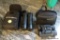 (BN) BINOCULARS LOT; INCLUDES 2 SMALL PAIR OF FIELD BINOCULARS BY JOHNSTON AND MURPHY (10X25) AS