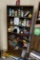 (GAR2) BOOKCASE; 6 SHELF WOODEN BOOKCASE: 30 IN X 12 IN X 72 IN. INCLUDES CONTENTS: AUTOMOTIVE