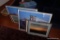(BBR) SEASCAPES AND BRIDGES LOT; 5 TOTAL FRAMED PIECES FEATURING OCEAN SUNSETS, HAWAIIAN SHORELINES,