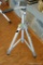 (REC) VELBON CAMERA TRIPOD; SILVER IN COLOR, MODEL #VGB3, FULLY ADJUSTABLE, WORKS GREAT.