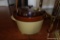 (REC) VINTAGE RIVAL CROCK POT: TAN AND BROWN IN COLOR WITH REMOVABLE LID.