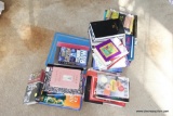 (MLR) LIVING ROOM LOT; INCLUDES ASSORTED BOOKS ON FLOOR SUCH AS YOUNG ADULT FICTION AND NON-FICTION,