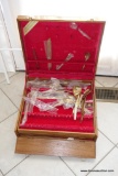 (BAR) THAI SIAM FLATWARE SET IN BOX; SOLID BRONZE SET, MADE IN THAILAND, SIMPLE AND ELEGANT, MANY