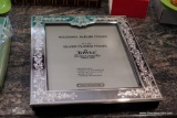 (KIT) TOWLE SILVERSMITHS SILVER PLATED PHOTO FRAME; IN ORIGINAL BOX AND PACKAGING, READY FOR GIFT