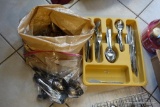 (BN) FLATWARE LOT; INCLUDES 46 PIECES OF OXFORD HALL STAINLESS EVERYDAY USE FLATWARE (SALAD AND