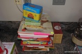 (BN) FAMILY COOKBOOKS LOT; INCLUDES 12 VOLUMES OF COOKBOOKS FULL OF RECIPES FOR THE WHOLE FAMILY...