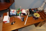 (BO) CONTENTS ON DESK: PRINTER PAPER, LIGHT BULBS, ORGANIZER TRAY, STAPLES, ETC. DOES NOT INCLUDE
