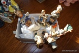 (REC) GOEBEL HUMMEL FIGURINES; BOX LOT OF 9 ASSORTED GERMAN HUMMEL FIGURINES. SOME FIGURINES,