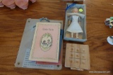 (REC) VINTAGE DOLL AND TOYS; INCLUDES NURSE DOLL STILL IN ORIGINAL CLOTHING AND BOX, WOODEN PUZZLE,