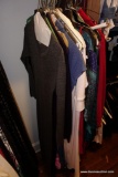 (CLO2) CLOSET LOT; ABOUT 20 PIECES OF LONG LOUNGEWEAR DRESSES, PAJAMA SETS, ROBES, CHEMISES, AND