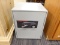 FIRE FYTER SAFE; HAS COMBINATION STYLE LOCK MECHANISM (COMBINATION IS NOT PRESENT). MODEL M-0077659.