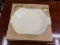 ONEIDA PETALS DINNERWARE; NEW IN BOX, OFF WHITE IN COLOR, 12.5 IN ROUND PLATTER. MATCHES