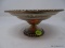 (DIS) STERLING PEDESTAL BOWL; ROGERS STERLING WEIGHTED REINFORCED, PEDESTAL BOWL WITH ROPED TRIM AND