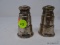 (DIS) STERLING SALT AND PEPPER SHAKERS; FRANK M WHITING STERLING, REINFORCED, NUMBERED #880, EACH