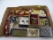 (D3) ASSORTED JEWELRY TRAY LOT; INCLUDES BEADED NECKLACE, SILVER AND GOLD TONES PIECES, AND LOTS OF