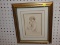 (DIS) NUMBERED MOTHER AND CHILD LITHOGRAPH BY ARTIST EDNA HIBEL; HAND-NUMBERED 31/210 AND SIGNED BY