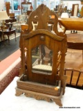 VICTORIAN DRESSING MIRROR; HAS LOWER STORAGE TRAY. PERFECT FOR SITTING ATOP YOUR VICTORIAN MARBLE