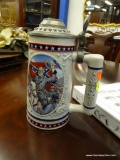 VINTAGE CIVIL WAR BEER STEIN; 