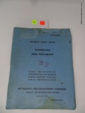 (DIS) VTG MILITARY AERIAL PHOTOGRAPHY HANDBOOK; DATED 1952 AND IS IN VERY GOOD CONDITION FOR ITS