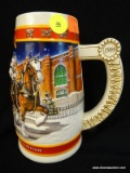 BUDWEISER HOLIDAY STEIN; 1999 EDITION 