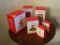 (LRM) 6- 2017 HALLMARK CHRISTMAS ORNAMENTS, NEW IN BOX-3- 4