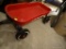 (DR) CHILD'S TOY ROAD MASTER LIL' RED WAGON- 11